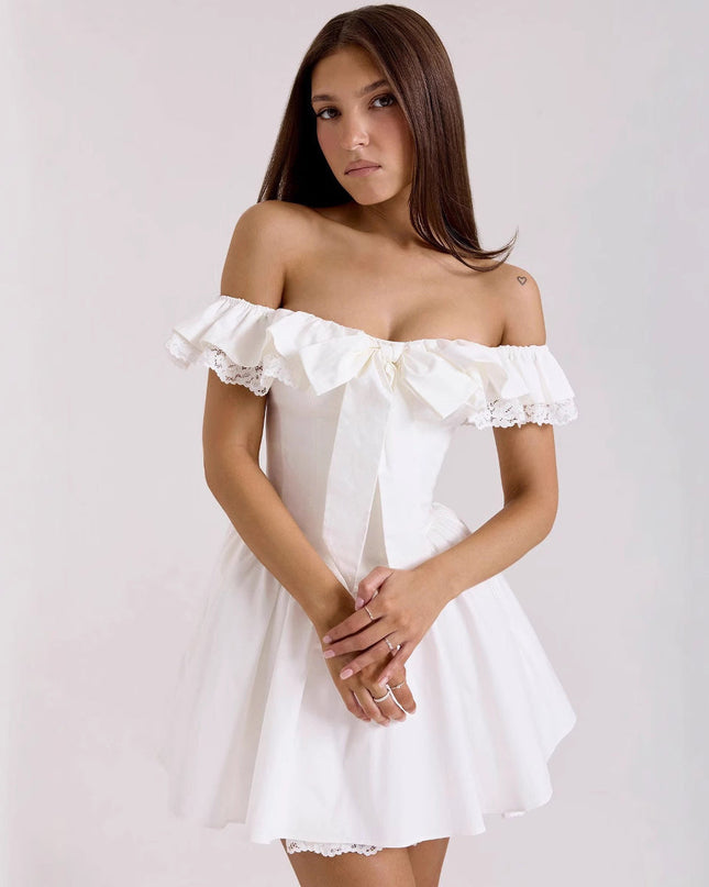 Nova | Off-Shoulder Dress with A-Line Fit