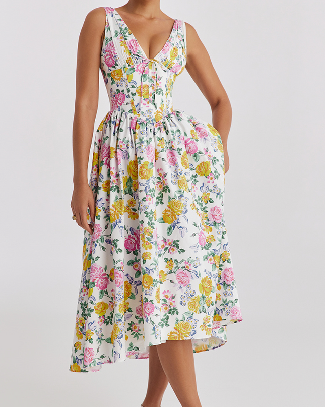 Nova | Evening Dress Sleeveless V-Neck