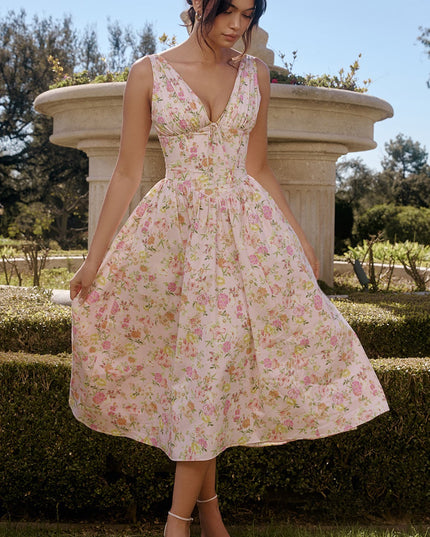 Nova | Evening Dress Sleeveless V-Neck