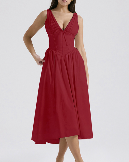 Nova | Evening Dress Sleeveless V-Neck