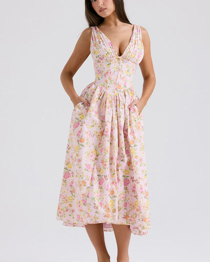 Nova | Evening Dress Sleeveless V-Neck