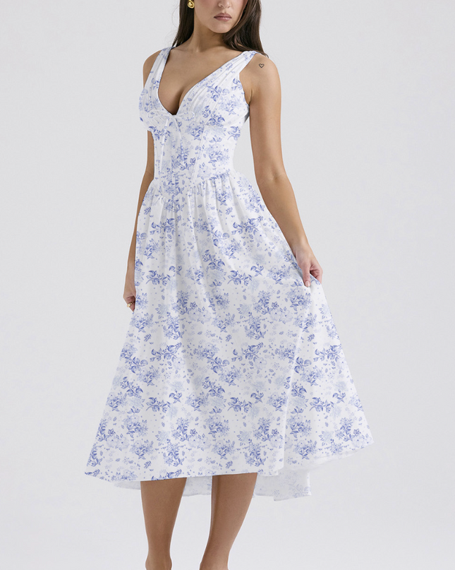 Nova | Evening Dress Sleeveless V-Neck