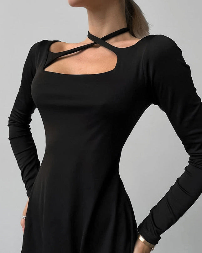 Lyra | A-Line Dress with Square Neck
