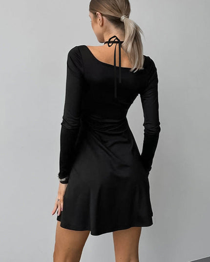 Lyra | A-Line Dress with Square Neck