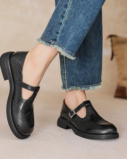 Nina | Elegant Vegan Leather Mary Jane Sandal
