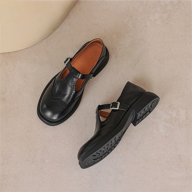 Nina | Elegant Vegan Leather Mary Jane Sandal