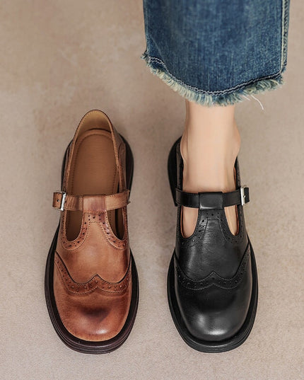 Nina | Elegant Vegan Leather Mary Jane Sandal