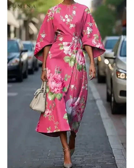 Michelle | Elegant Floral Dress