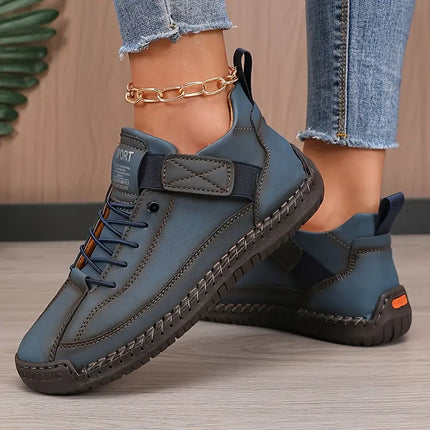 Mila | Women's Casual Low-Top Sneakers with Lace-Up Design and Flexible Sole