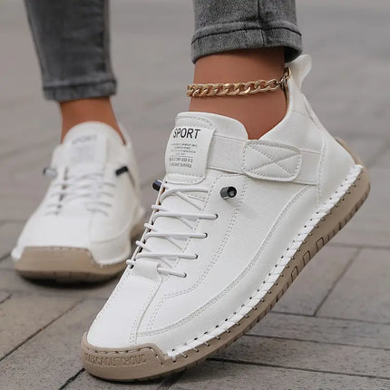 Mila | Women's Casual Low-Top Sneakers with Lace-Up Design and Flexible Sole