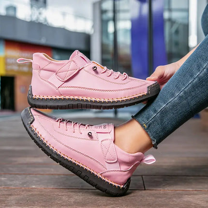Mila | Women's Casual Low-Top Sneakers with Lace-Up Design and Flexible Sole
