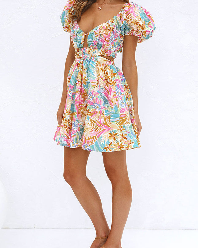 Nova | A-Line Dress Plunging Neckline
