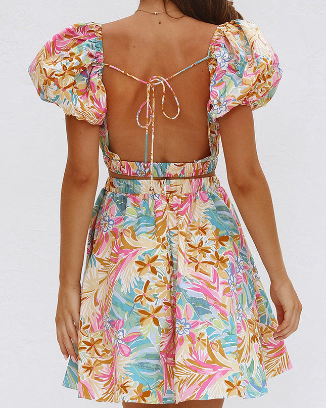 Nova | A-Line Dress Plunging Neckline