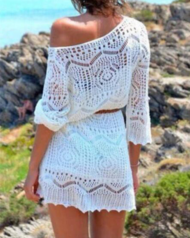 Nova | Crochet Beach Cover-Up Dress