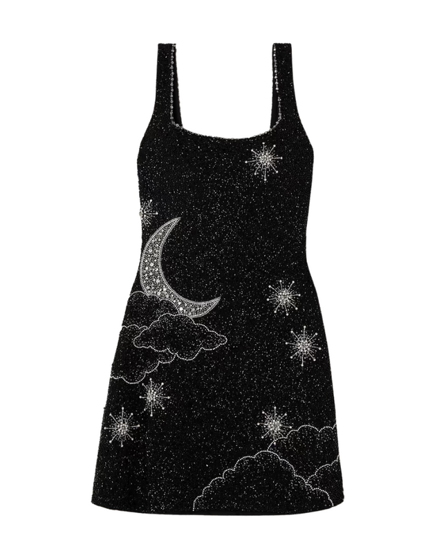Nova | Mini Dress Square Neckline Evening