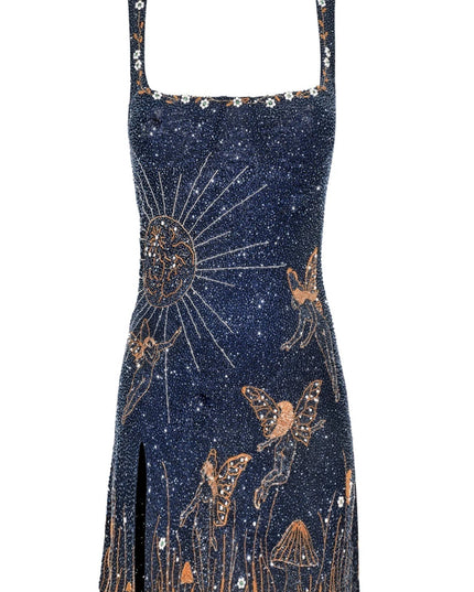 Nova | Mini Dress Square Neckline Evening