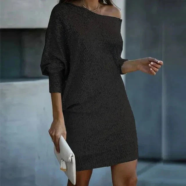 Nova | Sequin Dress Knee-Length Elegant