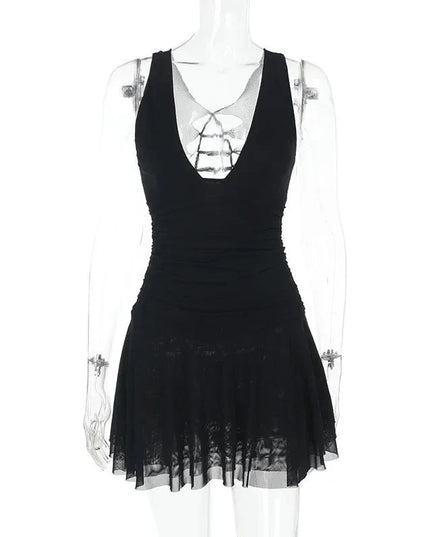Nova | Sleeveless A-Line Mini Dress
