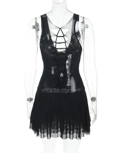 Nova | Sleeveless A-Line Mini Dress