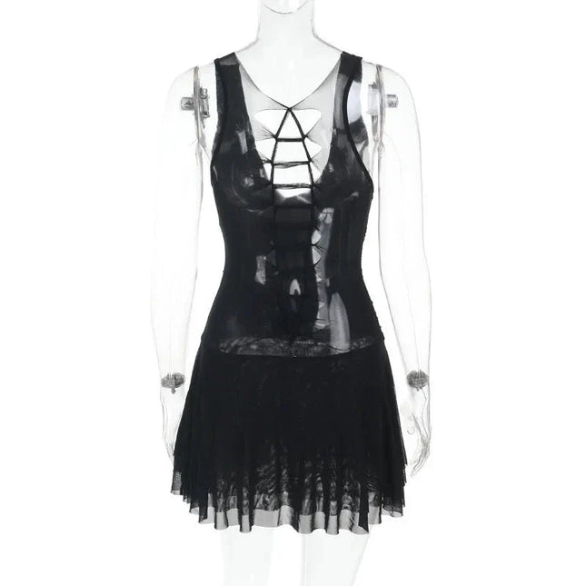 Nova | Sleeveless A-Line Mini Dress