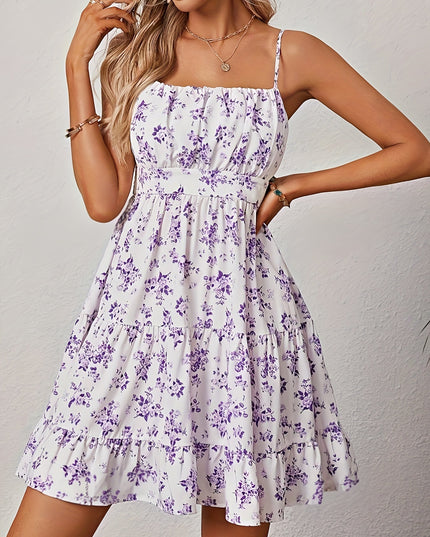 Nova | Sleeveless Sundress Floral Print
