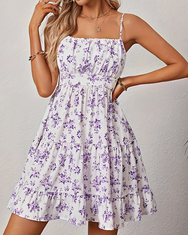 Nova | Sleeveless Sundress Floral Print