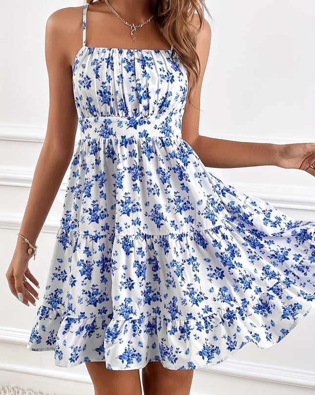 Nova | Sleeveless Sundress Floral Print