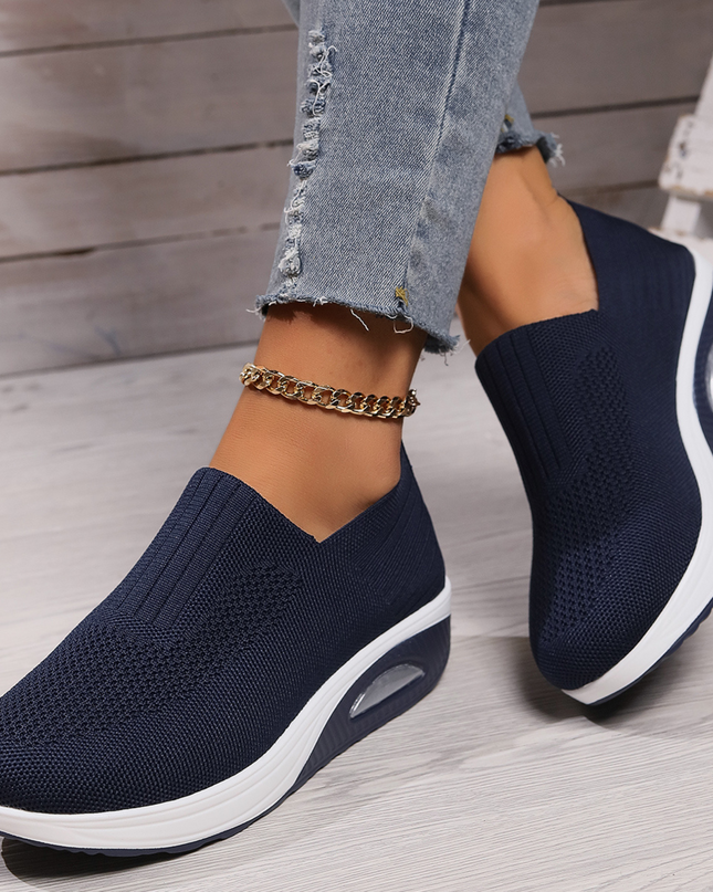 Nova | Women's Lightweight Slip-On Walking Shoes with Breathable Knit Design