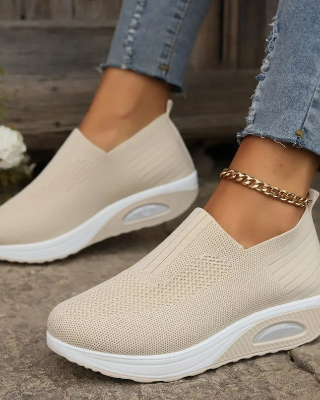 Nova | Women's Lightweight Slip-On Walking Shoes with Breathable Knit Design