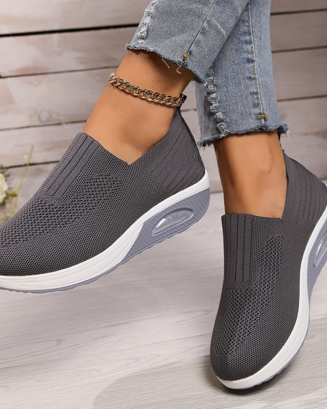 Nova | Women's Lightweight Slip-On Walking Shoes with Breathable Knit Design