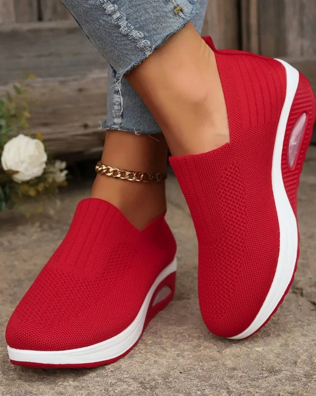 Nova | Women's Lightweight Slip-On Walking Shoes with Breathable Knit Design