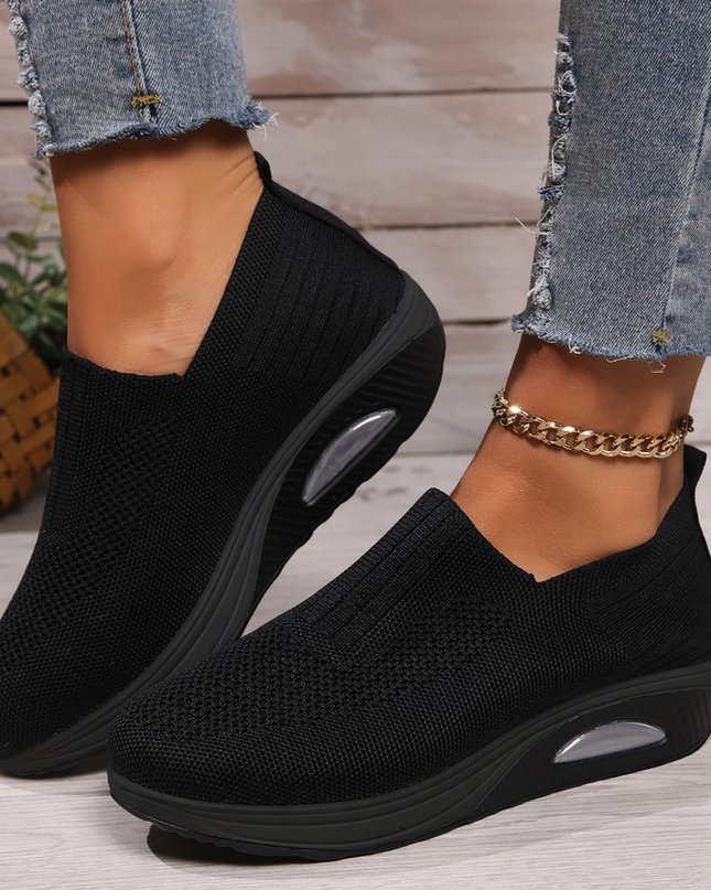 Nova | Women's Lightweight Slip-On Walking Shoes with Breathable Knit Design