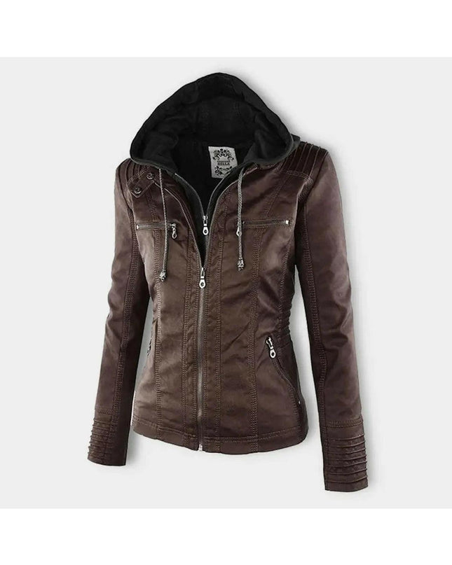 Olivia | Water-Resistant Hooded Jacket