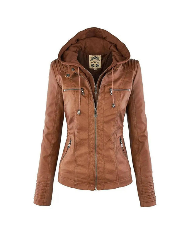 Olivia | Water-Resistant Hooded Jacket