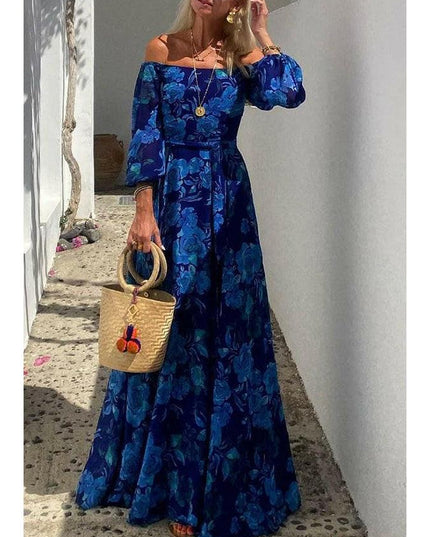 Penelope - Floral Off-Shoulder Maxi Dress