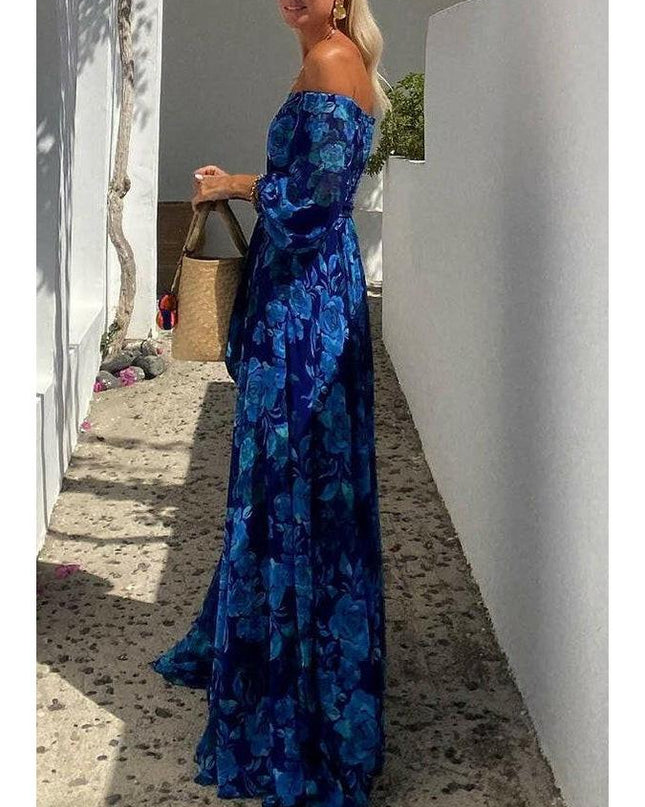 Penelope - Floral Off-Shoulder Maxi Dress