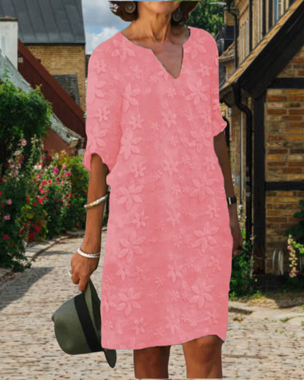 Hazel | Women Casual Floral Pattern Midi Dress