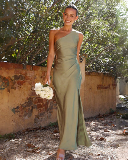 Julia | Spring Women One Shoulder Maxi Dress