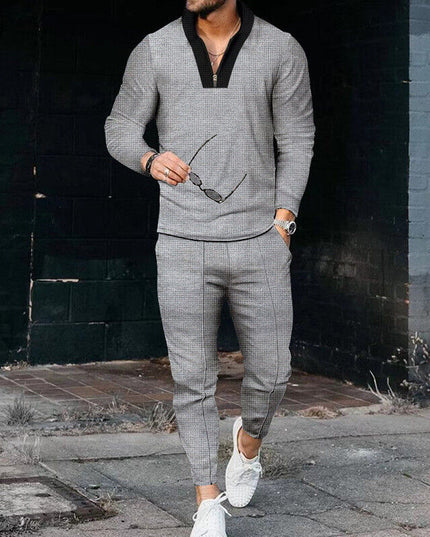 Stylish and Comfortable Men's Two-Piece Outfit | Leo