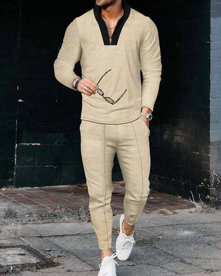 Stylish and Comfortable Men's Two-Piece Outfit | Leo