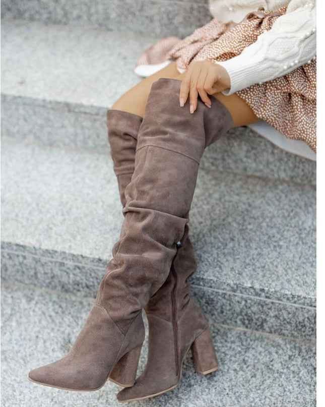 Audrey | Women’s Over The Knee High Heel Boots