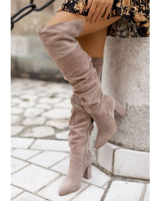 Audrey | Women’s Over The Knee High Heel Boots