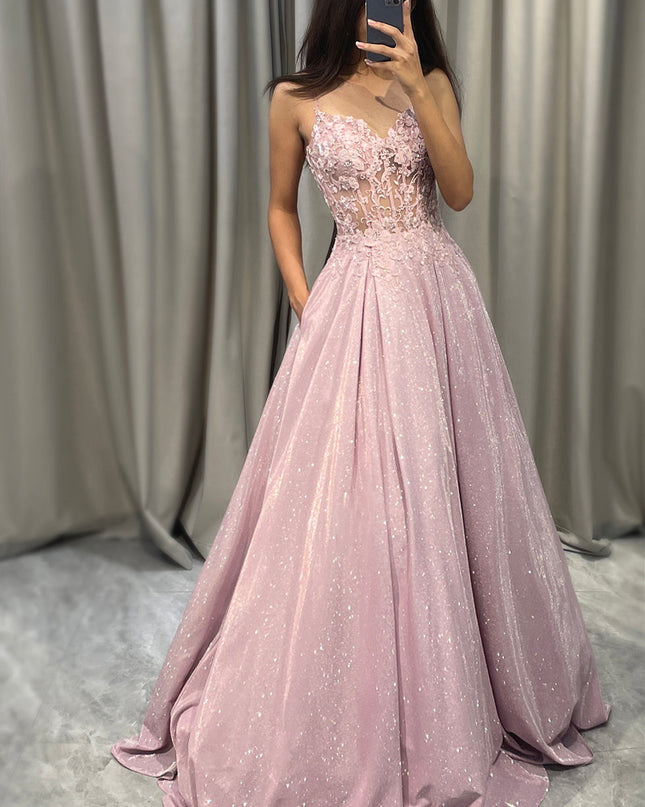 Daisy | Women Wedding Guest Embellished Maxi Dress
