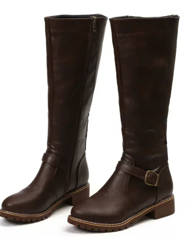 Chloe | Stylish Women's Knee-High Leather Boots