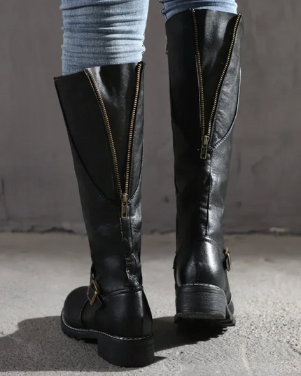 Chloe | Stylish Women's Knee-High Leather Boots