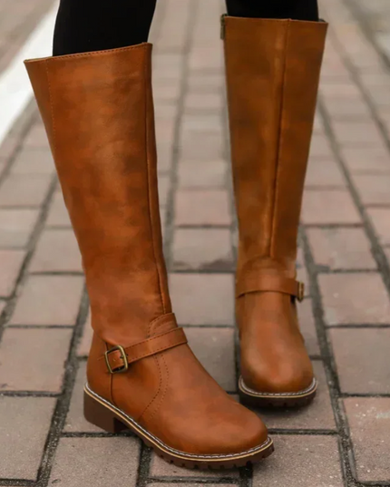 Chloe | Stylish Women's Knee-High Leather Boots