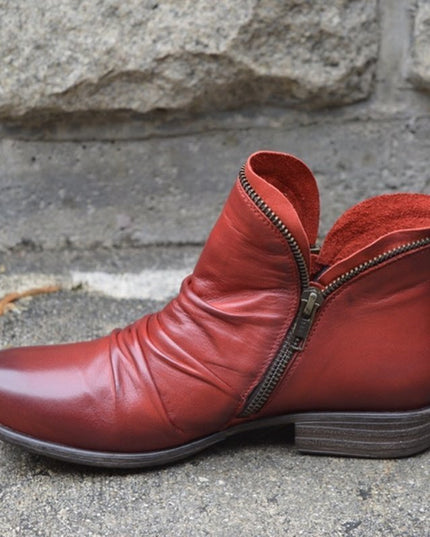 Makayla | Women’s Autumn Leather Ankle Boots