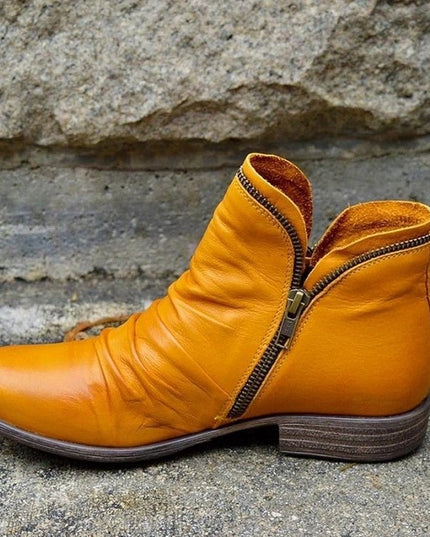 Makayla | Women’s Autumn Leather Ankle Boots