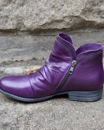 Makayla | Women’s Autumn Leather Ankle Boots