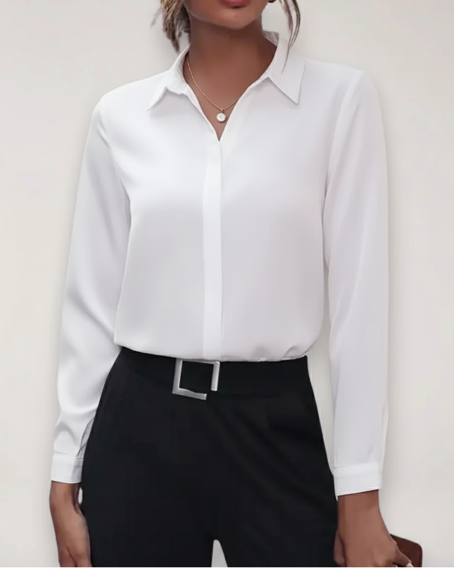 Charlotte | Women’s Spring Buttoned Office Blouse